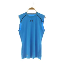 アンダーアーマー UNDER ARMOUR スポーツウエア ノースリーブTシャツ プリント XL ブルー /MY ■OS ■GY66