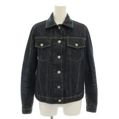 ヘルムートラング HELMUT LANG デニムジャケット ジージャン Gジャン アウター USED加工 38 紺 ネイビー 745HD52050010U /YTのサムネイル