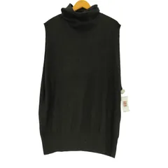 ミズイロインド mizuiro ind ハイネックニットベスト レディース 表記無 