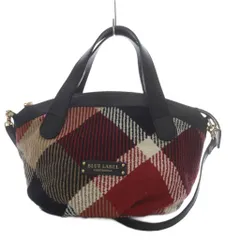 ブルーレーベルクレストブリッジ BLUE LABEL CRESTBRIDGE ハンドバッグ ショルダーバッグ 2way 斜め掛け チェック マルチカラー /YO3