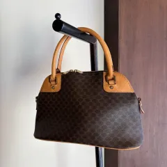 16067 - Celine セリーヌ マカダム トートバッグ