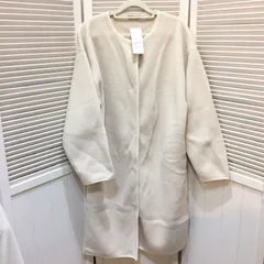 未使用☆RANAN ラナン レディース ボアコート M オフホワイト