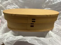 ☆新品未使用☆（株）大館工芸社製☆大館曲げわっぱ2450☆小判弁当（小）☆新品未使用☆のサムネイル