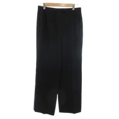 レリアン Leilian パンツ スラックス センタープレス 13 黒 ブラック /KR ■GY06