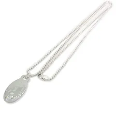 ティファニー 925 リターントゥ オーバルタグ ネックレス//j151-42