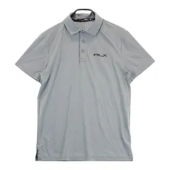サイズ：S RLX ラルフローレン  半袖ポロシャツ  グレー系 [240101617444] ゴルフウェア メンズ ストスト