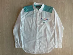 コム・デ・ギャルソン オム プリュス 刺繍シャツ AD2021