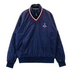 Callaway Vネック ジャケット ネイビー Lサイズ（袖脱着2WAY仕様