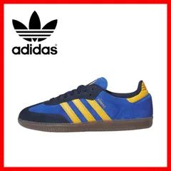 ADIDAS SKATEBOARDING SAMBA ADV / NAVY/YELLOW/BLUE (アディダス サンバADV スケートスニーカー)