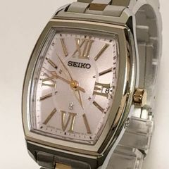 SEIKO ソーラー電波時計 ルキア レディース 1B32-0AA0 - メルカリ