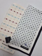 【新品】BURBERRY メンズハンカチ & タオルハンカチ セット