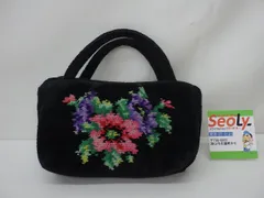 フェイラー FEILER ミニバッグ 鞄 カバン 手提げ 中古品 260208