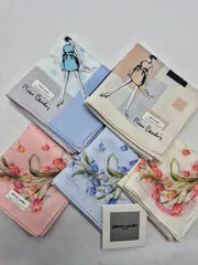 【新品】pierre cardin レディースハンカチ 5枚セット お買い得品