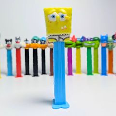 ☆ VINTAGE2004 ☆【 SpongeBob SquarePants ( スポンジボブ )  】『 スポンジボブおパンツ 』PEZ / ペッツ / CANDY&DISPENSER / ヨーロッパPEZ（スロベニア）〚アメリカン雑貨 アメトイ〛