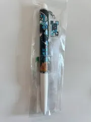 (新品)鬼滅の刃 時透 無一郎 ボールペン + 日輪刀鍔キーホルダー (フィギュア グッズ