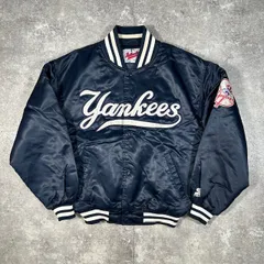 90's Authntic STARTER New York Yankees スタジャン ニューヨークヤンキース スタジアムジャンパー ジャケット KOREA製