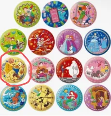 バンダイ ディズニー キャラクターズ 刺繍 カンバッジ 2弾 美女と野獣