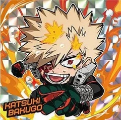 【MHA5-02 爆豪勝己(UR ウルトラレア)】にふぉるめーしょん 僕のヒーローアカデミア ウルトラシールウエハース vol.05