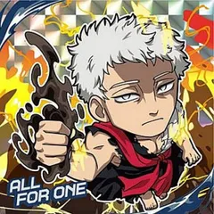 【MHA5-30 オール・フォー・ワン(UR ウルトラレア)】にふぉるめーしょん 僕のヒーローアカデミア ウルトラシールウエハース vol.05