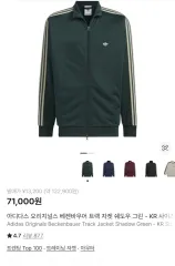 アディダス オリジナルス ベッケンバウアー トラック ジャケット シャドウ グリーン Sサイズ