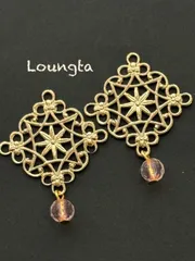 4190春のピアス 樹脂ピアス