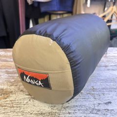 NANGA 寝袋 シュラフ ダウンバッグ レギュラ- 350STD コヨーテ - メルカリ