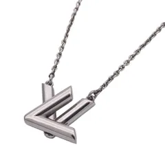 ルイ・ヴィトン LOUIS VUITTON ネックレス レディース ブランド ネックレス・GO-14 シルバー M01872 おしゃれ 【中古】