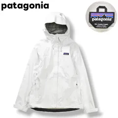 パタゴニア patagonia トレントシェル ジャケット Torrentshell Jacket スリーレイヤー 3Layer マウンテン パーカー ハードシェル ナイロン H2NO XS ホワイト アウトドア レイン ウェア レディース ♪