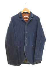 キャピタル KAPITAL デニムカバーオール マルタンガル仕様 シンチバック 2 ジャケット ネイビー Mサイズ 103MT-3916