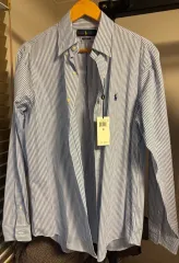 ラルフローレン ストライプ シャツ M サイズ クラシックフィット タグ付き 新品