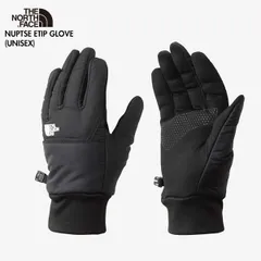 THE NORTH FACE ザ ノースフェイス　NN62310 NUPTSE ETIP GLOVE メンズ ヌプシイーチップグローブ プリマロフト 春秋冬 アウトドア スポーツ Kブラック L