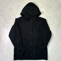 L.L.Bean エルエルビーン マウンテンパーカー ロング丈 フード付き オールウェザーパーカー 黒 古着 90s