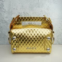 25aw MASU エムエーエスユー レザー ケーキバッグ ブラック - メルカリ
