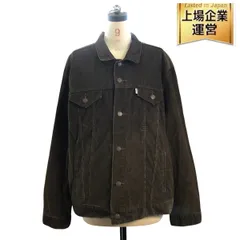 リーバイス コーデュロイ ジャケット ブラウン 長袖 メンズ レディース 中古 T10823957