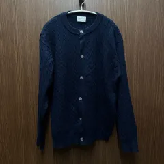 All The ケーブル ニット カーディガン L