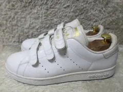 275 アディダス スタンスミス バックル 白 スニーカー 中古 靴