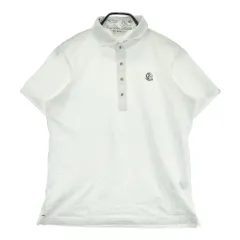 サイズ：LL AND PER SE アンパスィ  半袖ポロシャツ  ホワイト系 [240101620788] ゴルフウェア メンズ ストスト