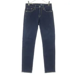 美品 Levi's リーバイス 511 デニムパンツ w28 ブルー レディース 古着
