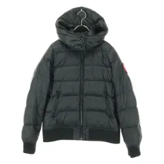 UNIQLO ユニクロ ワッペン 長袖 ダウンジャケット M ブラック レディース 古着