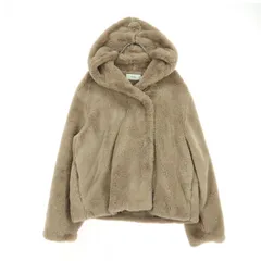 美品 AZUL by moussy アズールバイマウジー 長袖 フリース フーディジャケット M ピンク レディース 古着