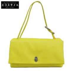 MARC JACOBS マーク ジェイコブス 美品 THE MINI DUAL TOP HAMDLE BAG ショルダーバッグ レディース イエロー