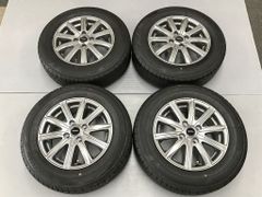 ◎超バリ溝 BRIDGESTONE NEWNO 24年製 175/70R14 傷極少美品 14inc 5.5J +39 100/4H 即納 4本 検) ヤリス ヴィッツ ノート マーチ スイフト