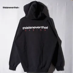 ディスイズネバーザット thisisneverthat パーカー L 相当 表記 M ブラック ネバザ プリント ワンポイント オーバーサイズ ストリート Y2K フーディー 00s 韓国 KOREA 古着 H117