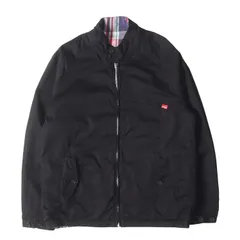 STUSSY ステューシー ジャケット ブラック レッド ネイビーチェック サイズ:M | 00s マドラスチェック リバーシブル スイングトップ ジャケット | 00年代 アーカイブ | アウター ブルゾン 上着【メンズ】【中古】