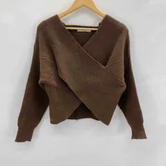 titivate ティティベイト レディース ニット/セーター 長袖 ブラウン