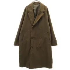 美品 SENSE OF PLACE センスオブプレイス ダブルブレスト コート L ブラウン アーバンリサーチ メンズ 古着