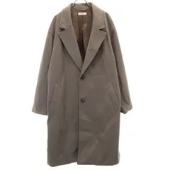 relume JOURNAL STANDARD レリューム ジャーナルスタンダード チェスターコート L グレーブラウン メンズ 古着