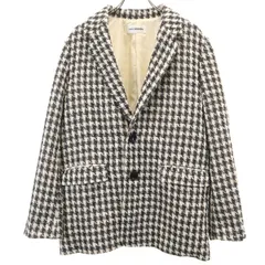 美品 Lily Brown リリーブラウン ツイード テーラードジャケット F アイボリー レディース 古着