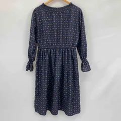 ehka sopo ソポ レディース 長袖ワンピース 小花柄総柄　フリーサイズ