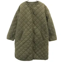 B:MING by BEAMS ビーミングバイビームス ライナー キルティングコート M カーキ レディース 古着